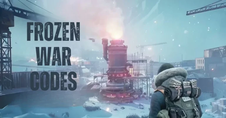 Frozen War Codes